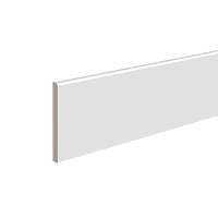 Плинтус белый Ultrawood арт. Base 1010 p (2000 x 100 x 10 мм.) - Нижний Новгород